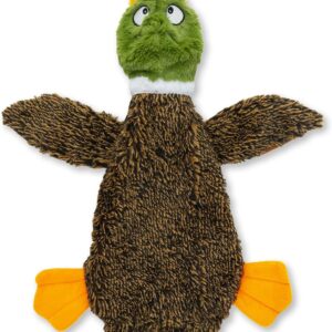 Best Pet Supplies 2-in-1 Stuffless Squeaky Dog Toys with Soft