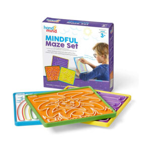 hand2mind Mindful Maze Boards Mindfulness for Kids Anxiety Relief