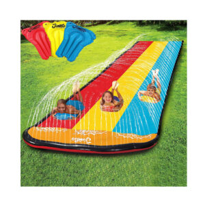 Jambo XL Premium Slip Splash and Slide with 3 Bodyboards